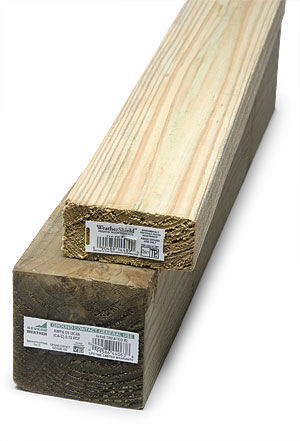 treated lumber 