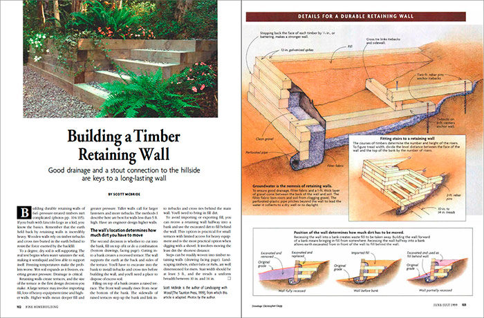 Timber Retaining Wall PDF Thumbnail