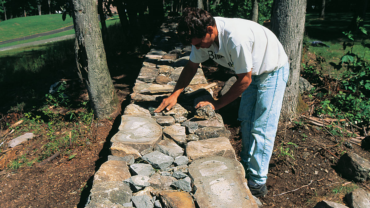dry stack stone