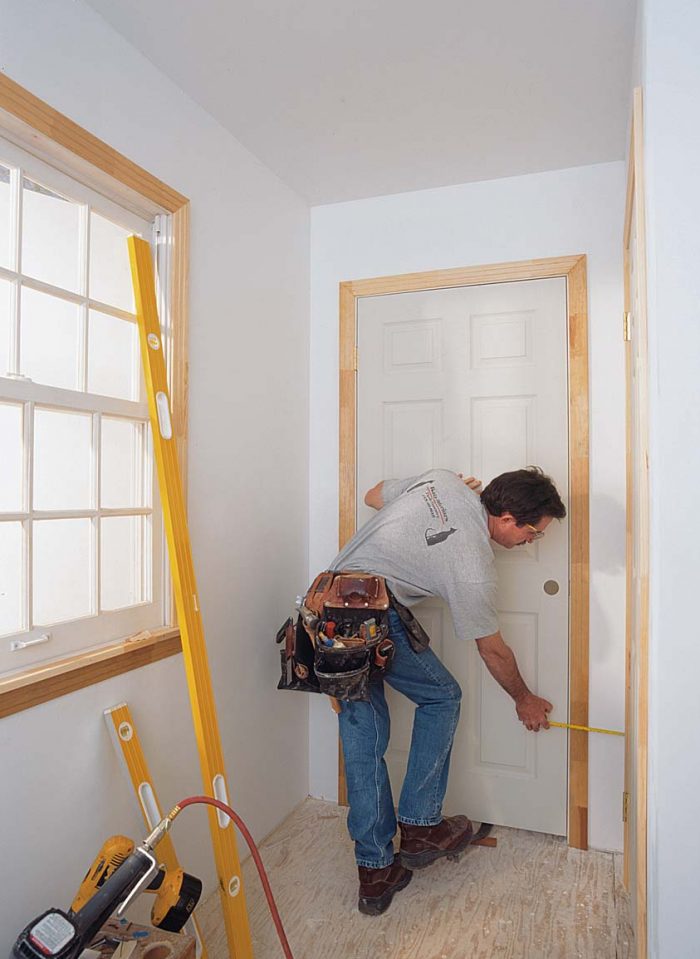 There’s more to setting a door than plumb and level