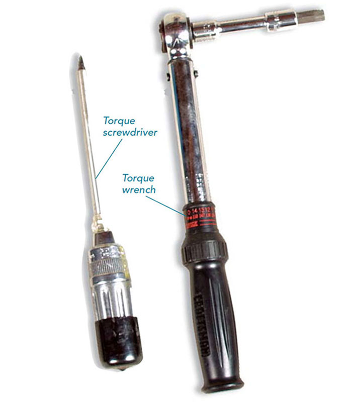 torque screwdriver and wrench