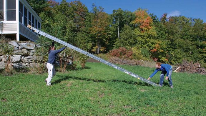 Using Extension Ladder Extension Ladder Basics - Fine Homebuilding