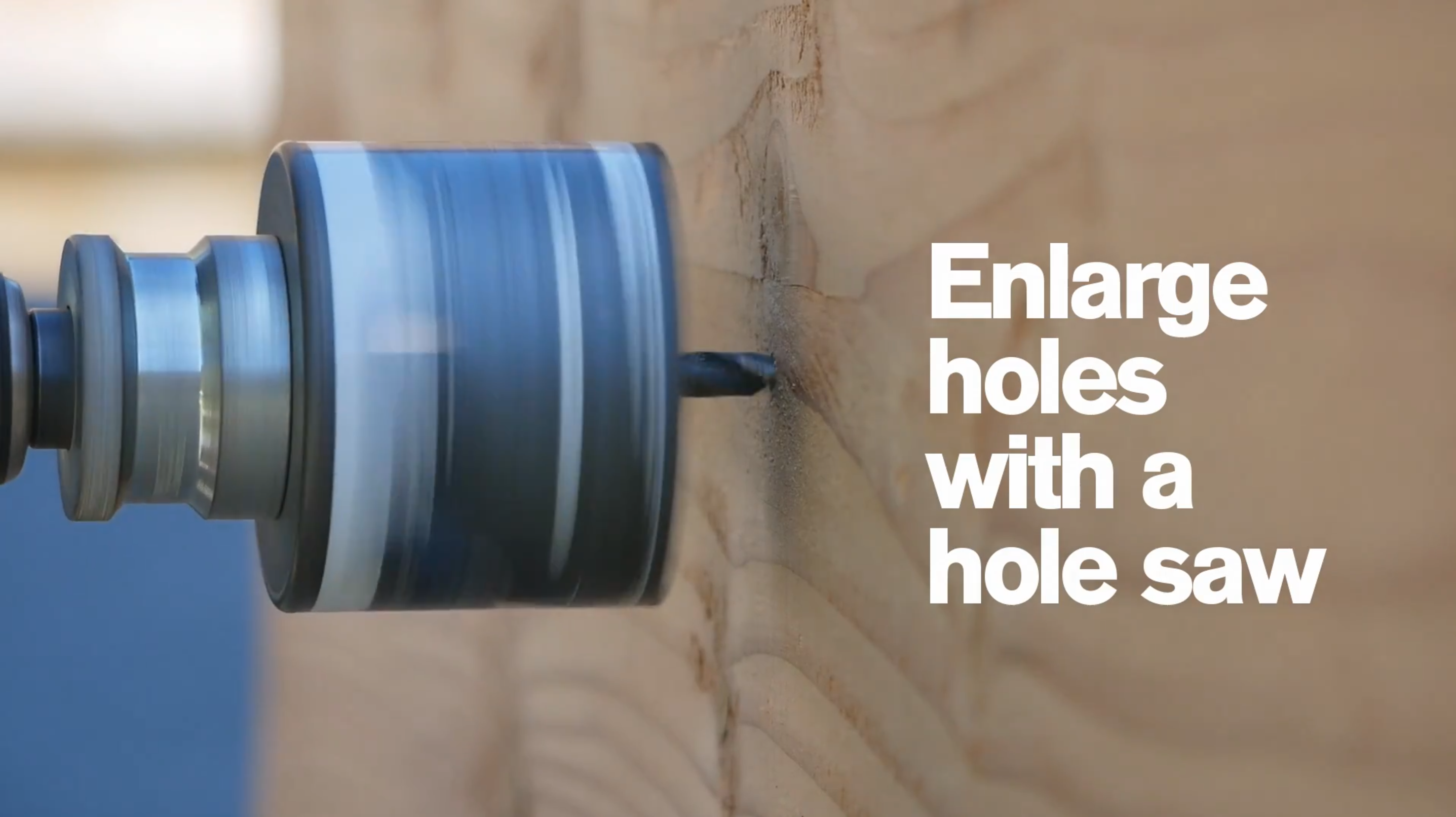 How to enlarge or align a hole in metal