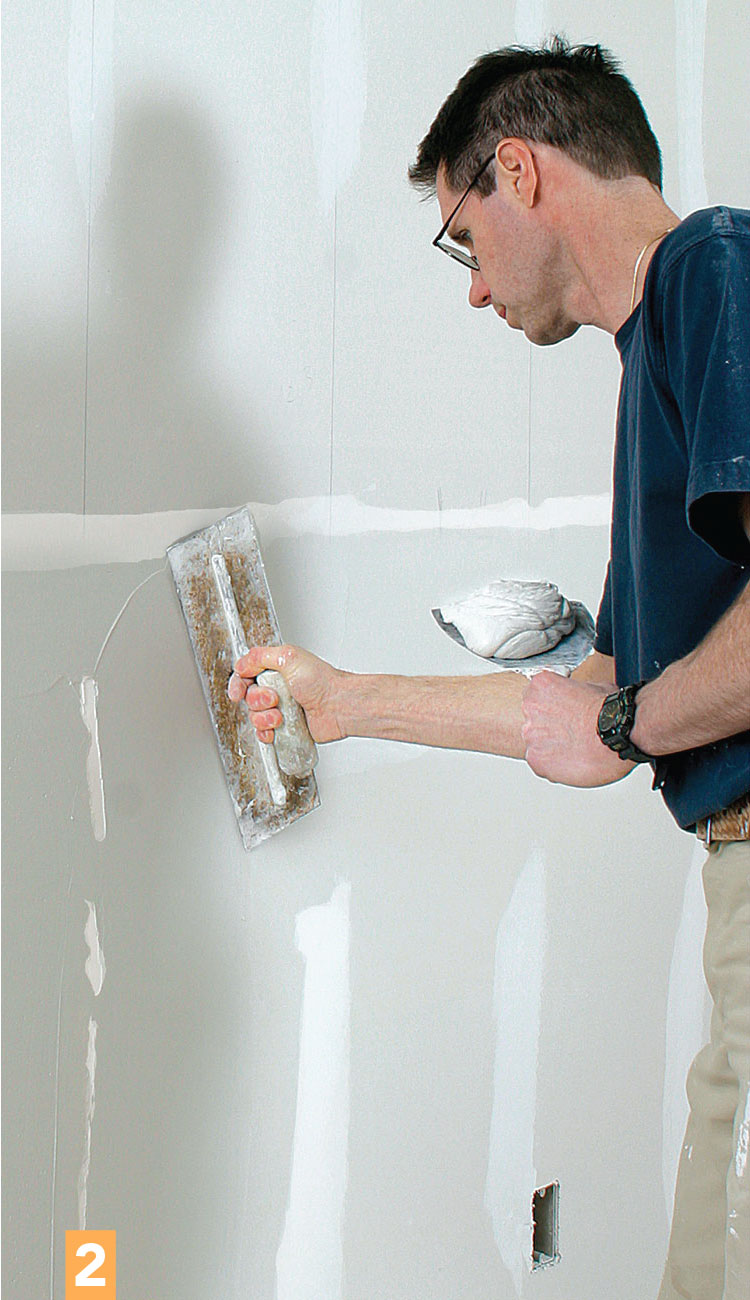 feathering drywall compound
