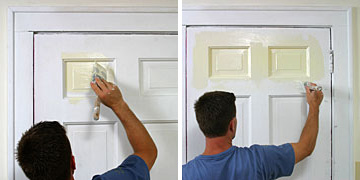 painting doors