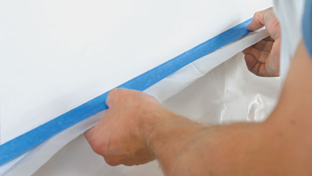Long-lasting, low-tack tape is best (3M Corp.; 888-364-3577; www.3m.com)