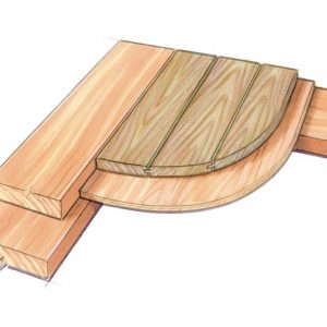 Plywood and paneling detai