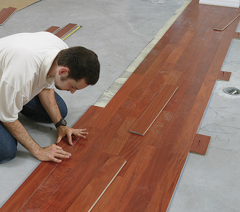 Glue Wood Flooring to a Concrete Slab - Fine Homebuilding
