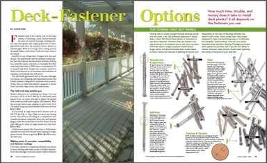 Trim Fastener Options - Fine Homebuilding