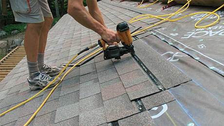 Hard-to-miss roof shingles