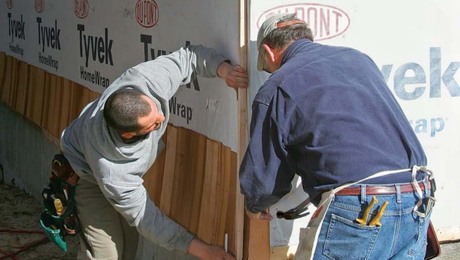 using a story pole for siding