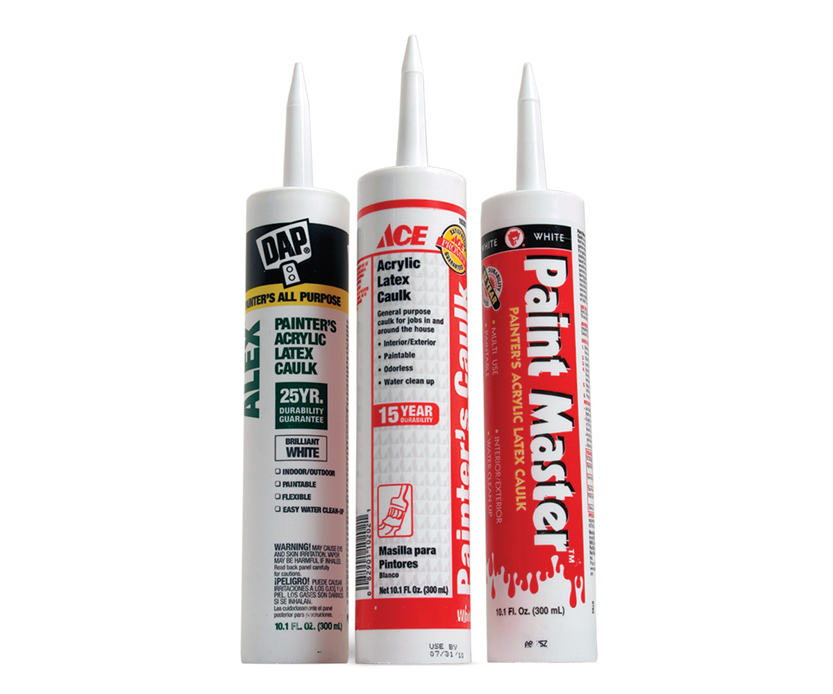 siliconized acrylic latex kitchen and bath caulk