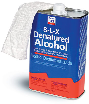 denatured alcohol