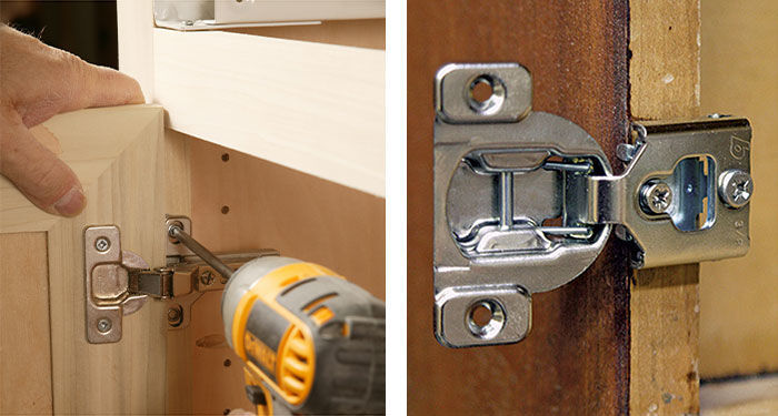 How To Install European Cup Hinges