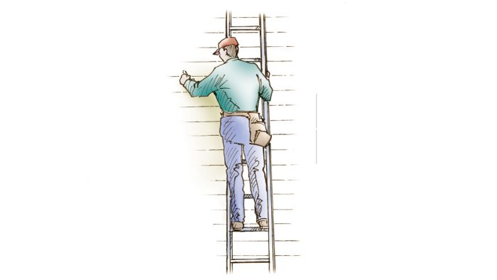 Using Extension Ladders Safely Fine Homebuilding