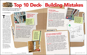 Top 10 Deck-Building Mistakes