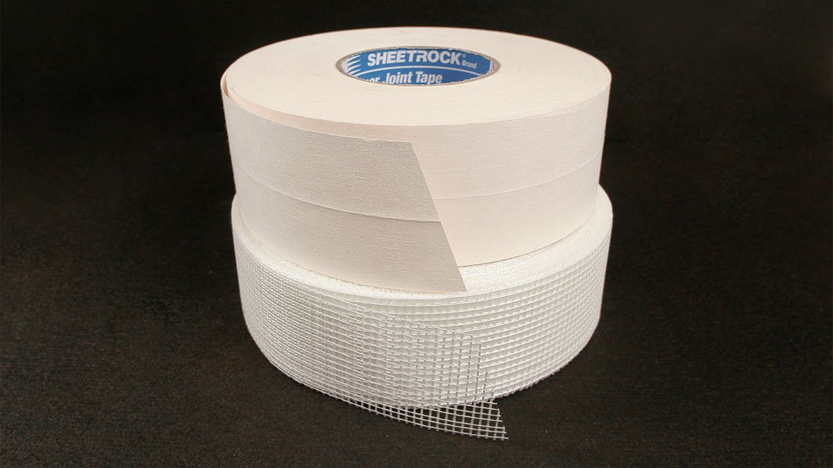 What's the Difference: Paper and Fiberglass Mesh Drywall Tape - Fine  Homebuilding