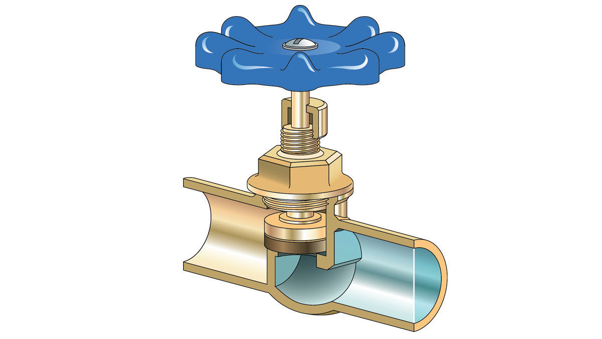 Globe plumbing valve