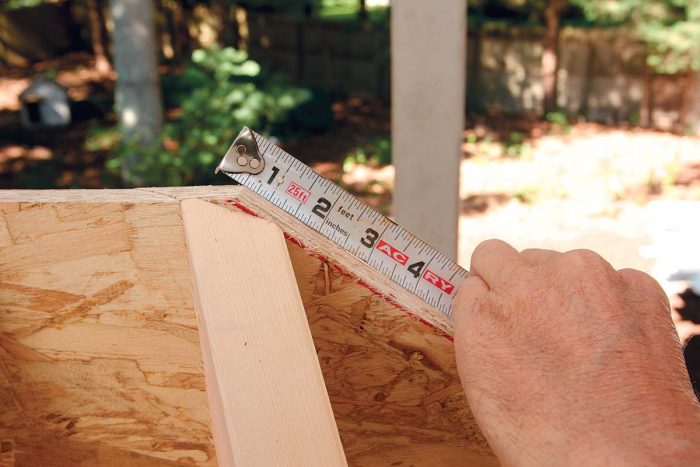 The rafters shouldn’t protrude beyond the top of the  rafter nailer or the subfascia.