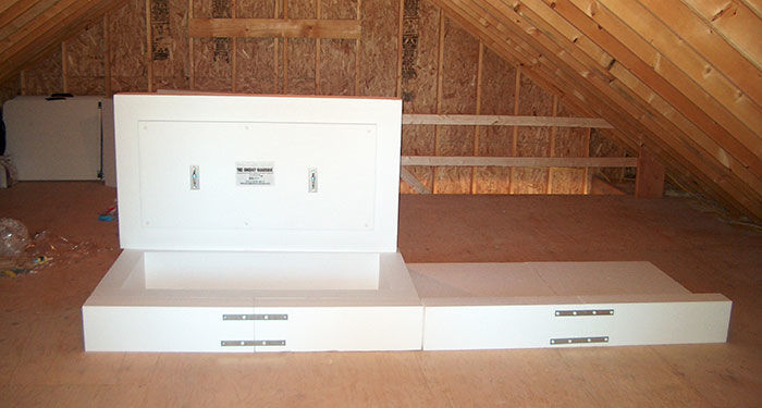 Attic Hatch Insulation Kit  Attic Opening Insulation Cover