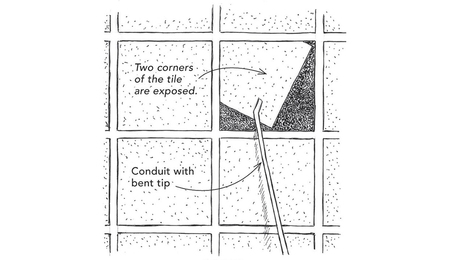Remove Drop-Ceiling Tiles Faster with This Simple Trick - Fine Homebuilding