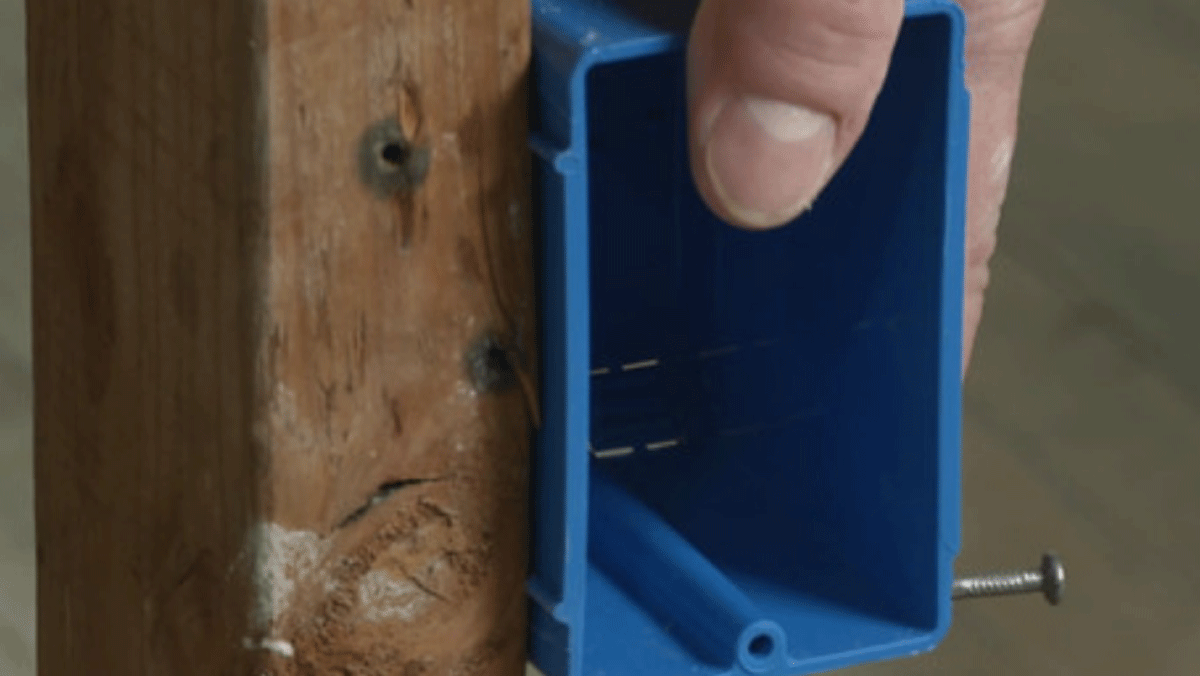 How to Install an Electrical Outlet Box - Fine Homebuilding
