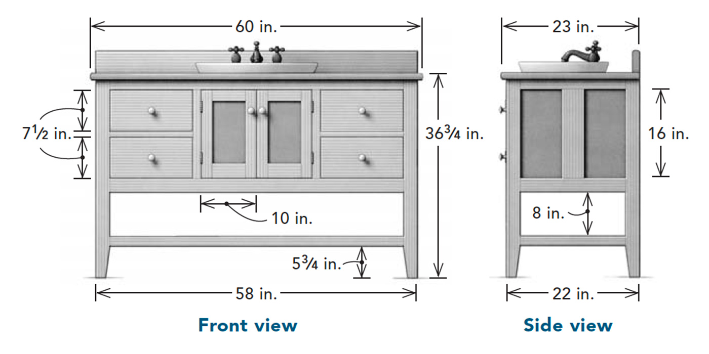 Installing a Vanity with Drawers - Fine Homebuilding