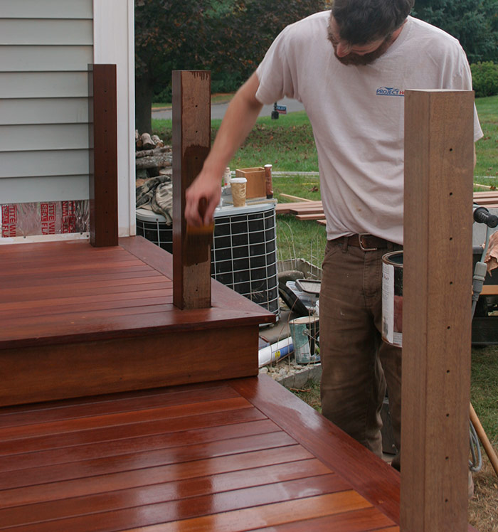 Tropical hardwoods such as ipé make the most beautiful decking, and as such, they deserve proper care