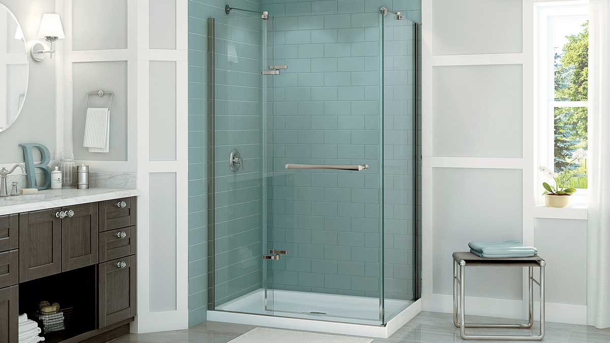Shower Squeegee - Bathwe 10 Inch All-Purpose Stainless Steel