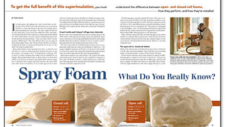 Open-Cell vs. Closed-Cell Foam Insulation - Fine Homebuilding