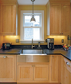proper kitchen design composition