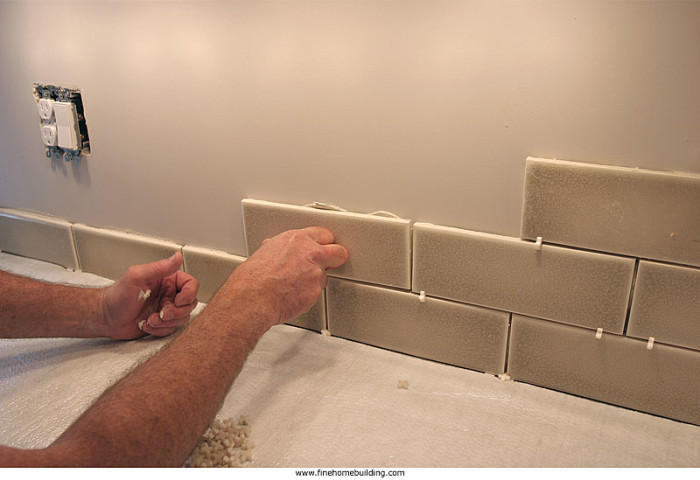 How to Tile a Backsplash