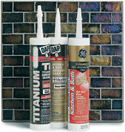 Kitchen and bathroom caulks