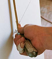 Holding Tape Measure to Hook