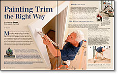 Painting Trim the Right Way