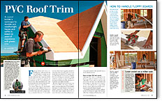 Read the article: PVC Roof Trim