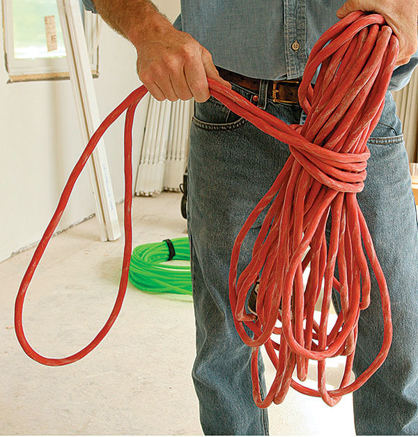 How to Hang Shop Hoses and Cords on Ceiling Track
