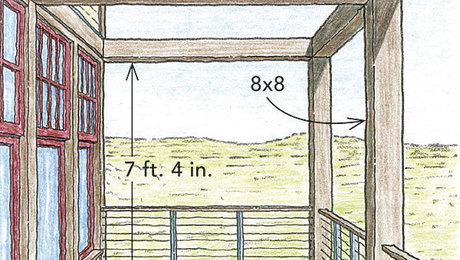 deck railing design ideas