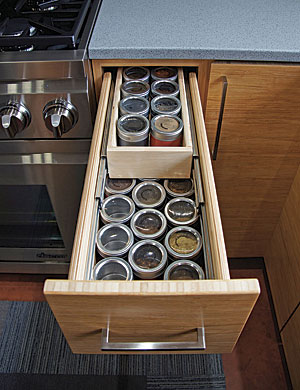 drawer within a drawer for extra storage