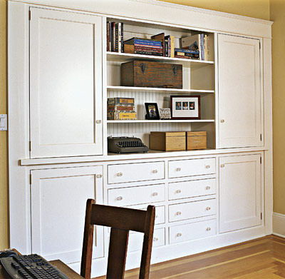 Shared Built-ins Save Space - Fine Homebuilding