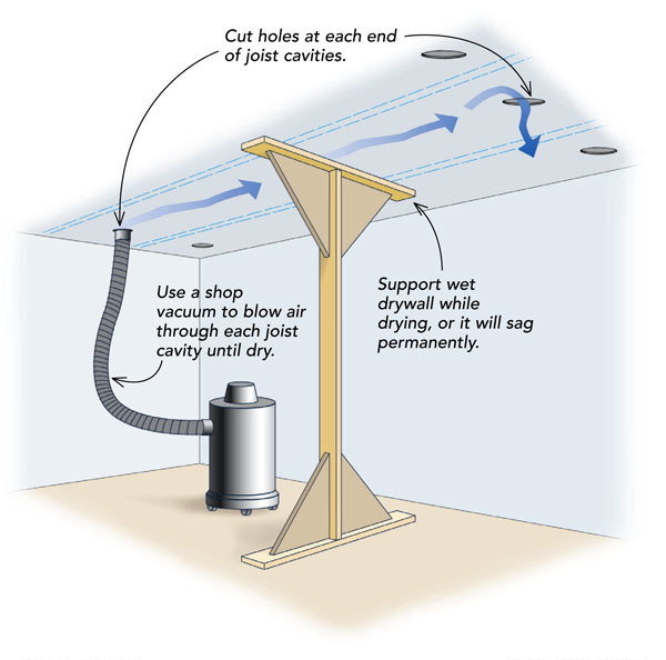How to Dry Wet Ceiling Fast: Expert Tips for Quick Results