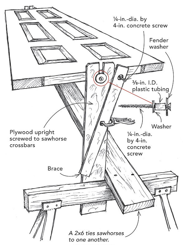 Door Painting Jig 