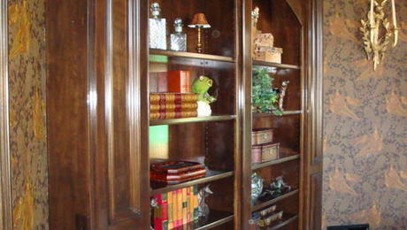 Custom Designed Swinging Bookcase - Fine Homebuilding