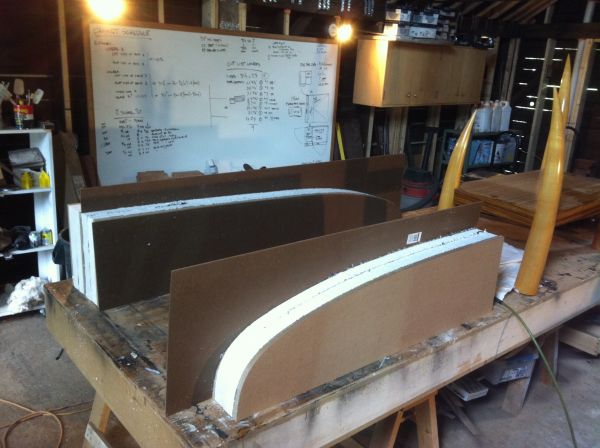 Making the molds and the side templates