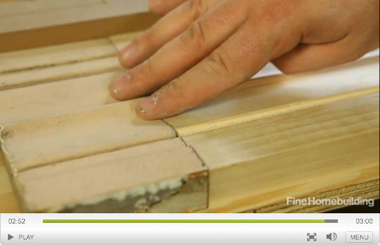reproducing traditional moldings video series