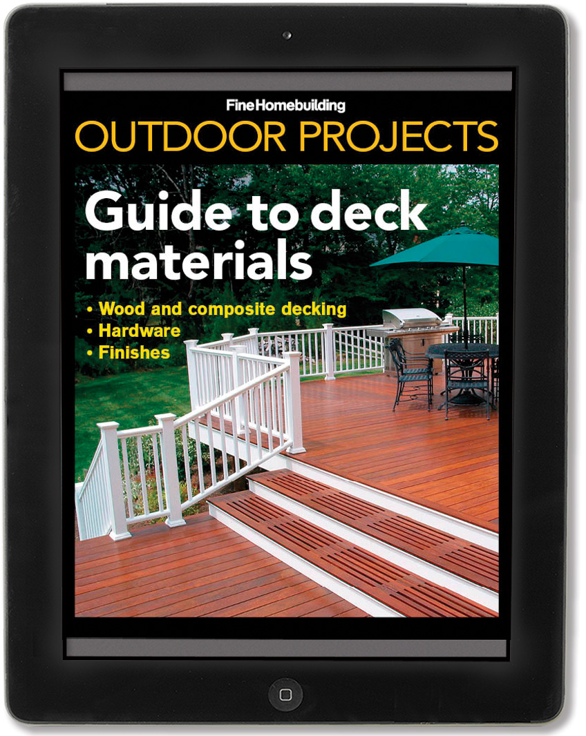 Guide to deck materials iPad mini issue