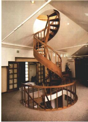 double helix stair finehomebuilding
