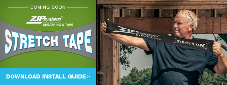 ZIP System™ Stretch Tape, Huber Engineered Woods