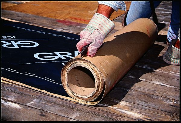 conventional method for underlayment installation