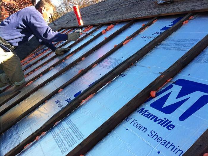 Vaulted Ceiling Insulation Retrofit | Shelly Lighting